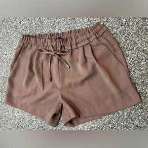 Lulus High Waisted Paperbag Tie Waist Shorts S